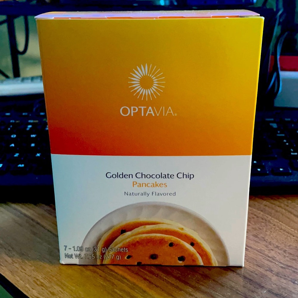 Optavia chocolate chip pancakes